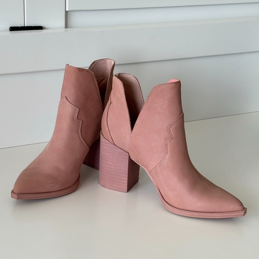 Pink Chaya Steve Madden cowgirl boot